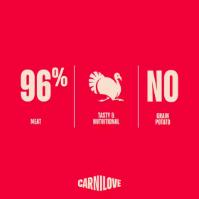 Супер премиум лиофилизирано лакомство за кучета Carnilove Turkey  Freeze Dried Snack  с пуешко месо  60 г